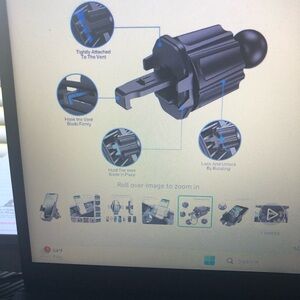 Universal car phone holder